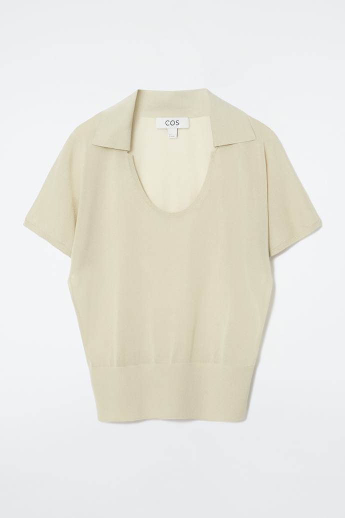 Butter yellow tričko, COS, 69 EUR 