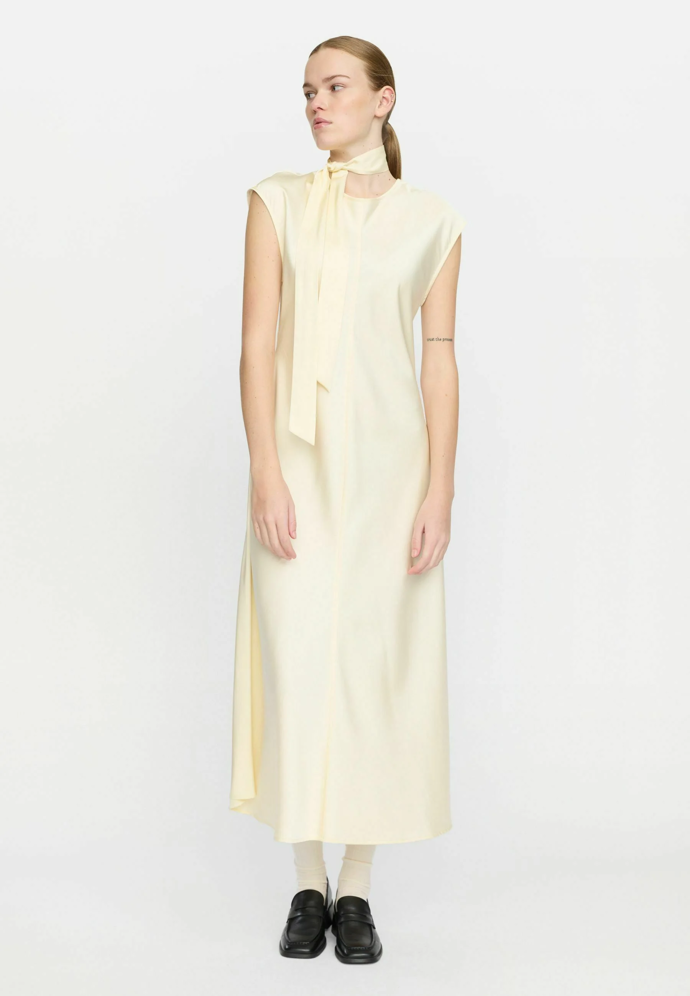 Denní butter yellow šaty, Soft Rebels, Zalando, 2 500 Kč