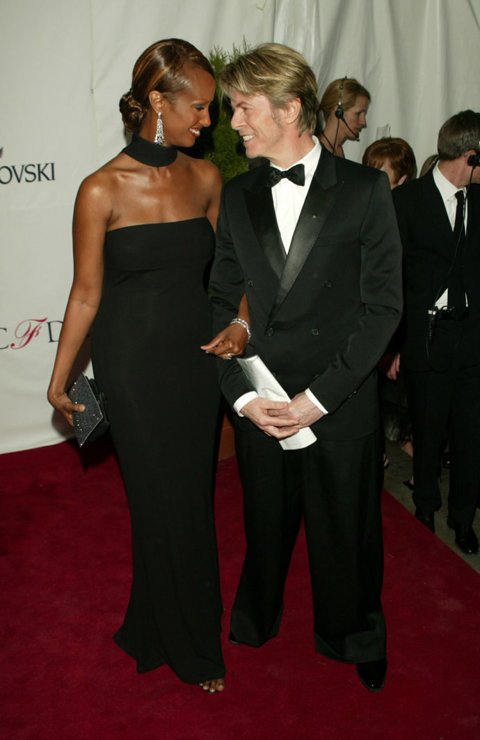 Iman a David Bowie
