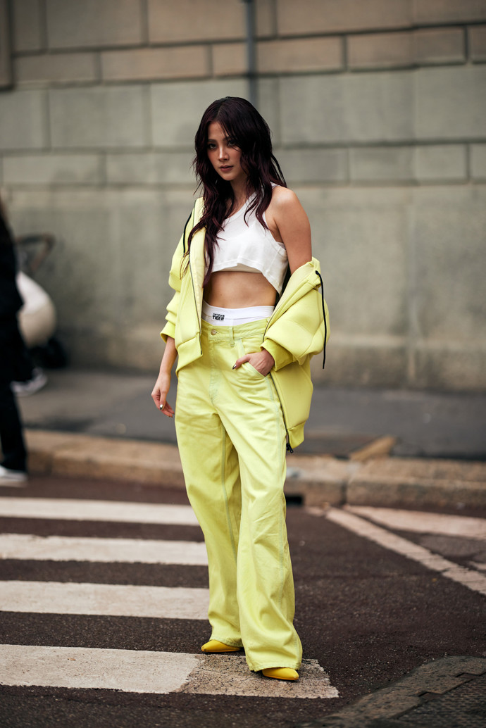 Miláno, streetstyle, SS25
