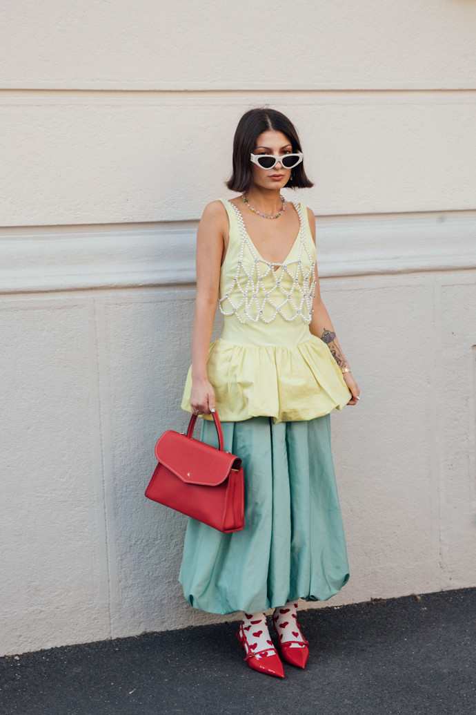 Miláno, streetstyle, SS25