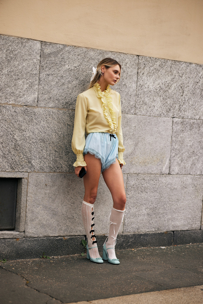 Miláno, streetstyle, SS25
