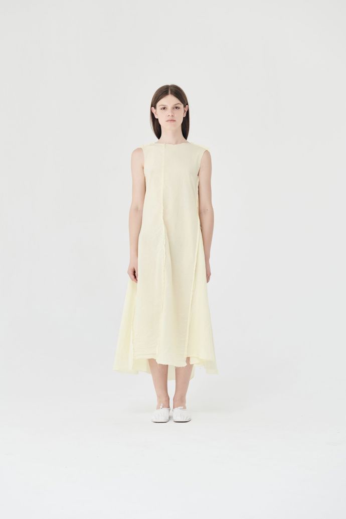 Bavlněné butter yellow denní šaty, Mundaka, Objectstore, 2 440 Kč 