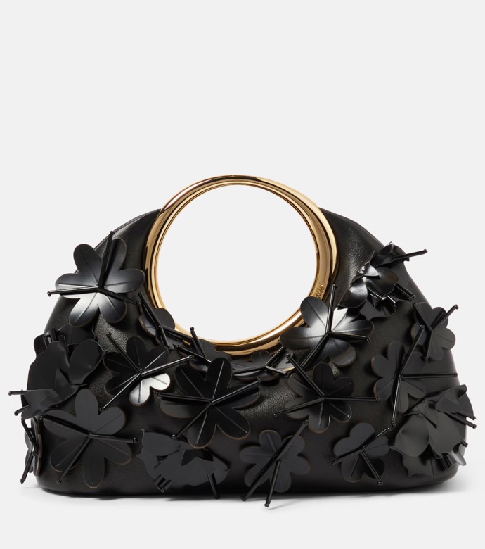  Le Petit Calino Brodé Mini leather tote bag, Jacquemus, 1150 eur