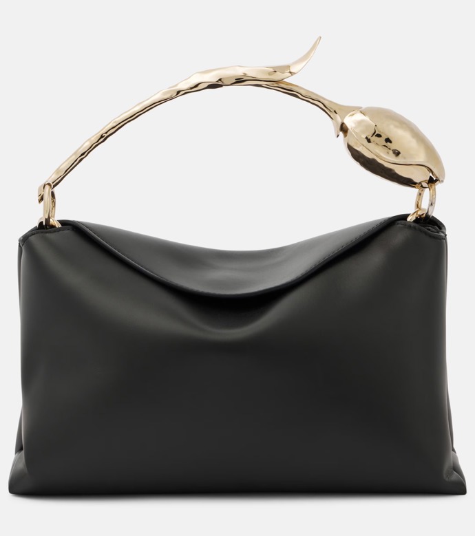 Bloom Medium leather tote bag, Erdem, 1995 eur, prodává Mytheresa