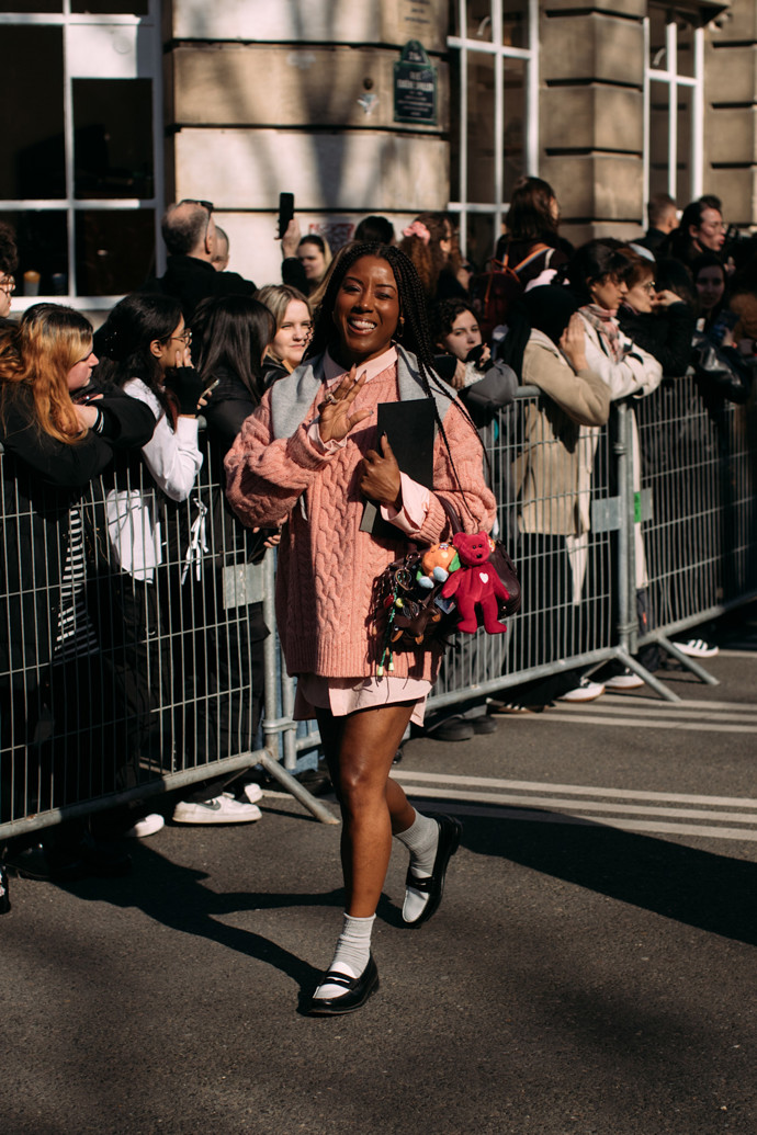 Paříž streetstyle FW25