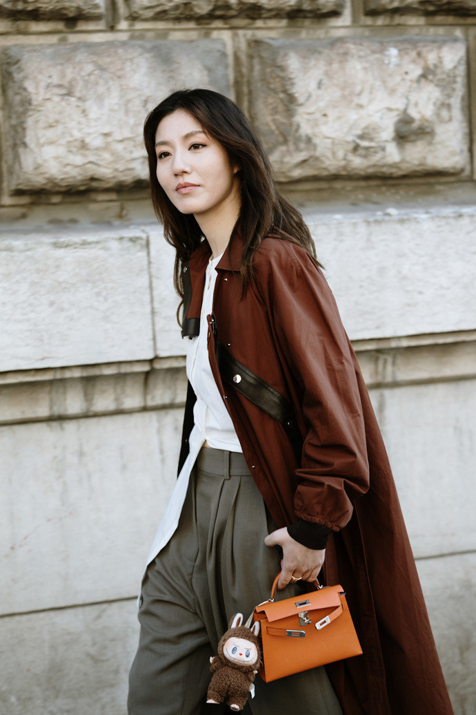 Paříž streetstyle FW25