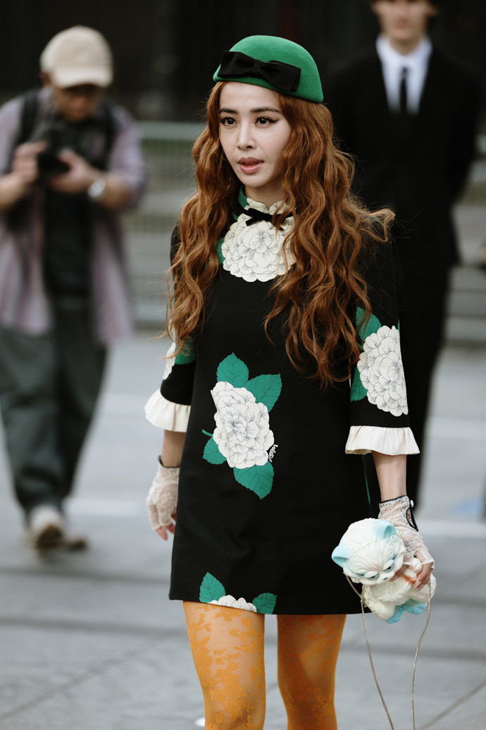 Paříž streetstyle FW25