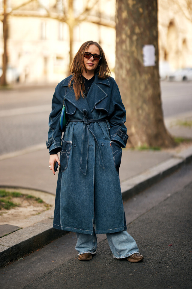 Paříž, streetstyle, 2025 Paříž, streetstyle, 2025