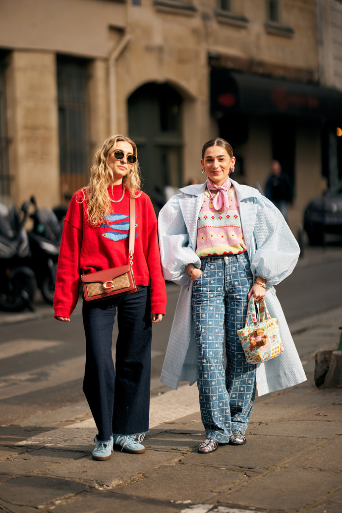Paříž streetstyle FW25