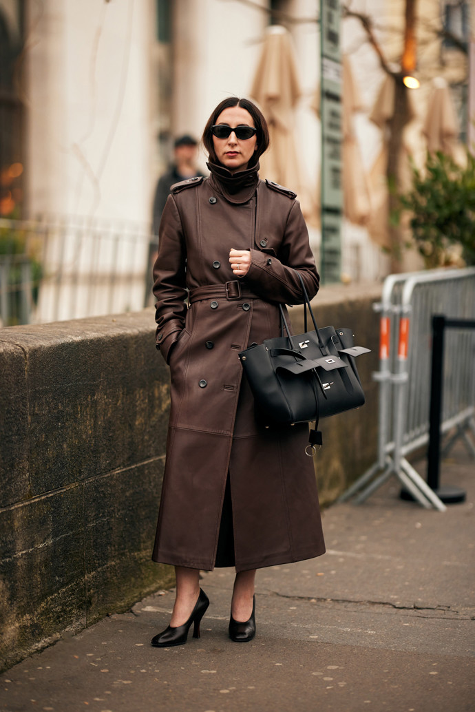 Paříž, streetstyle, 2025