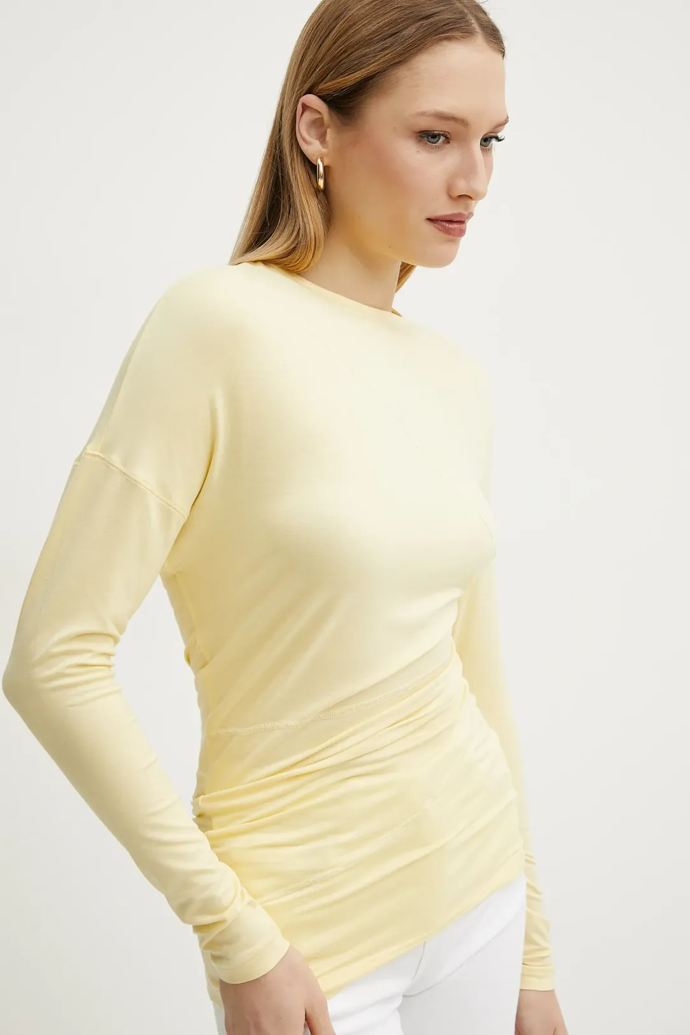 Texturovaná butter yellow halenka, MAX & Co, Answear, 2 499 Kč 