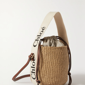 Malá raffia basket bag, Chloé, Net-a-porter, 590 eur Malá raffia basket bag, Chloé, Net-a-porter, 590 eur