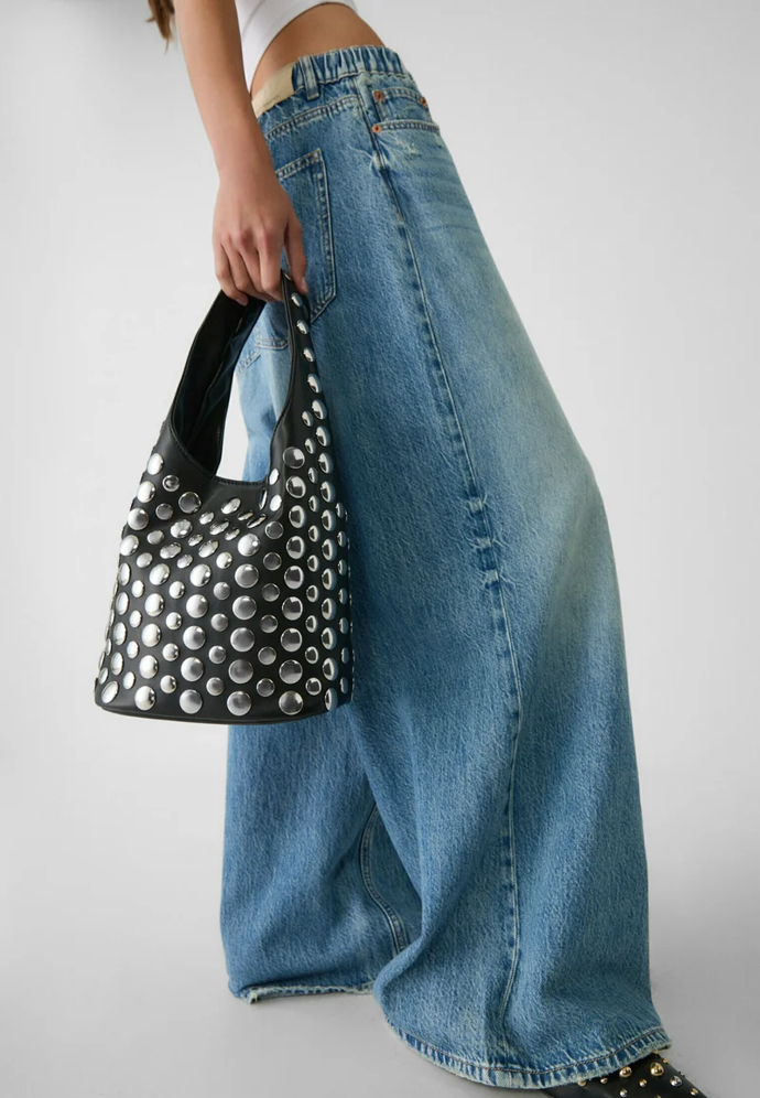 STUDDED - Kabelka, Stradivarius, Zalando, 999 Kč