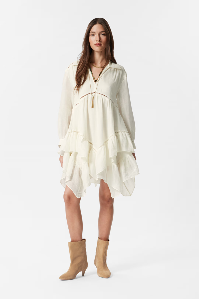 Mini šaty z ramie s volánky, & other stories, H&M, 2 790 Kč