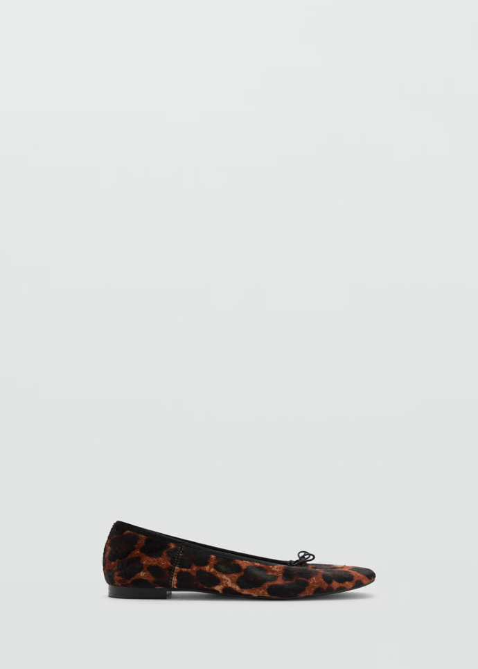 Baleríny se vzorem leopardí kůže, Mango, 799 Kč