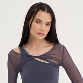 Top s dlouhým rukávem - blue grey, Even&Odd, Zalando, 493 Kč Top s dlouhým rukávem - blue grey, Even&Odd, Zalando, 493 Kč