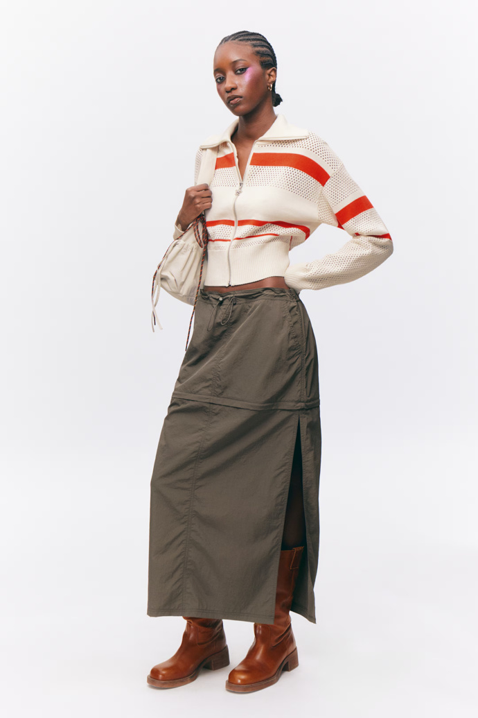 Nylon Cargo sukně, Monki, H&M, 1299 Kč