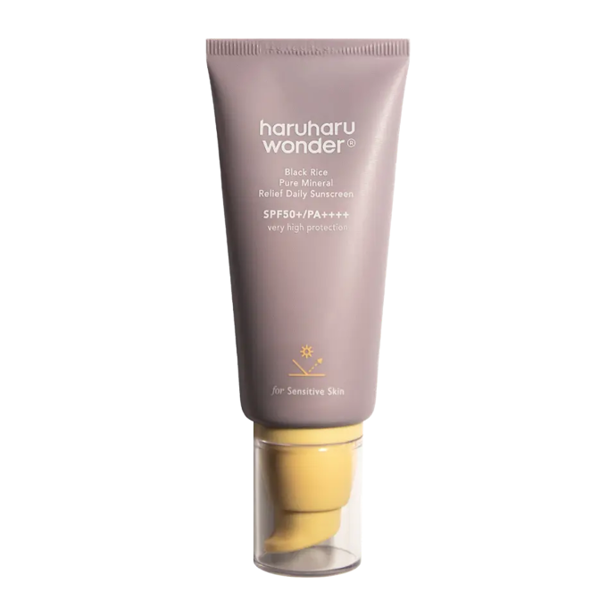 Denní krém Black Rice Sensitive SPF 50+, Haruharu Wonder, Rossmann, 49 Kč