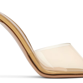 Gold Elle 105 Mules, Gianvito Rossi, SSENSE, € 620