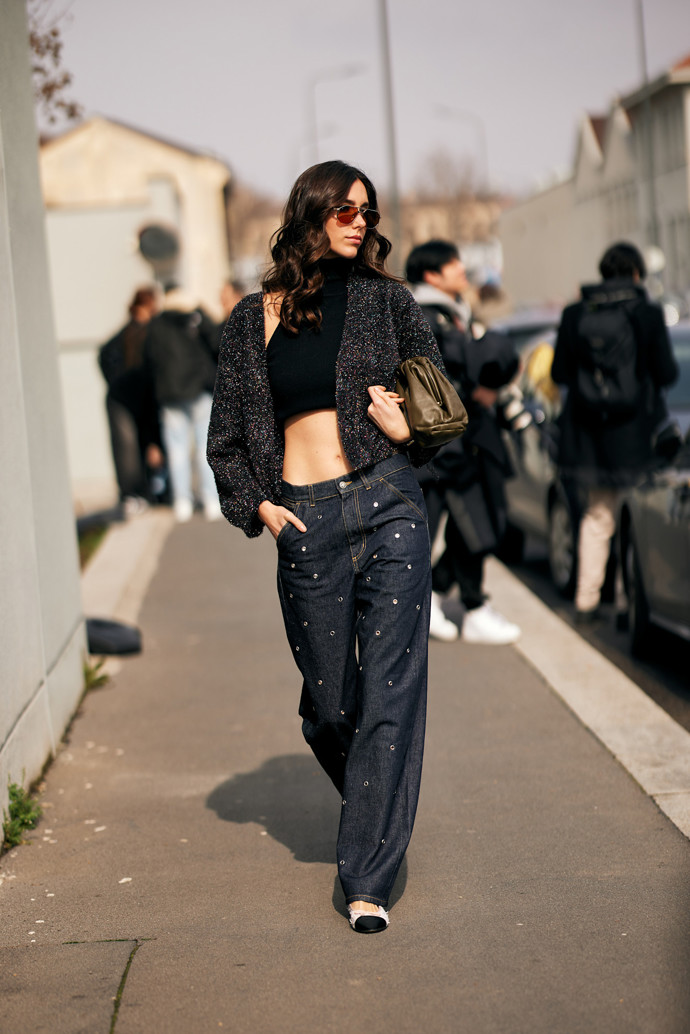 Miláno, streetstyle, FW25