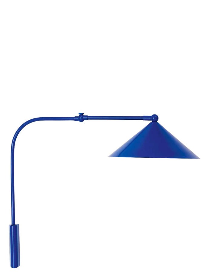 Závěsná lampa Flowerpot VP10 cobalt blue, design VERNER PANTON, &TRADITION, DESIGNVILLE, 5348 Kč