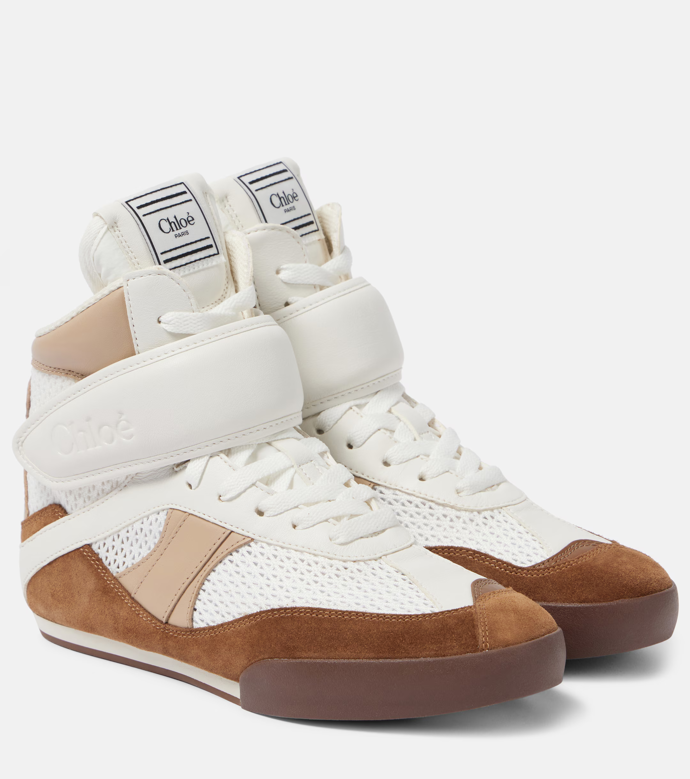 Vysoké tenisky, Chloé, MyTheresa, € 690 