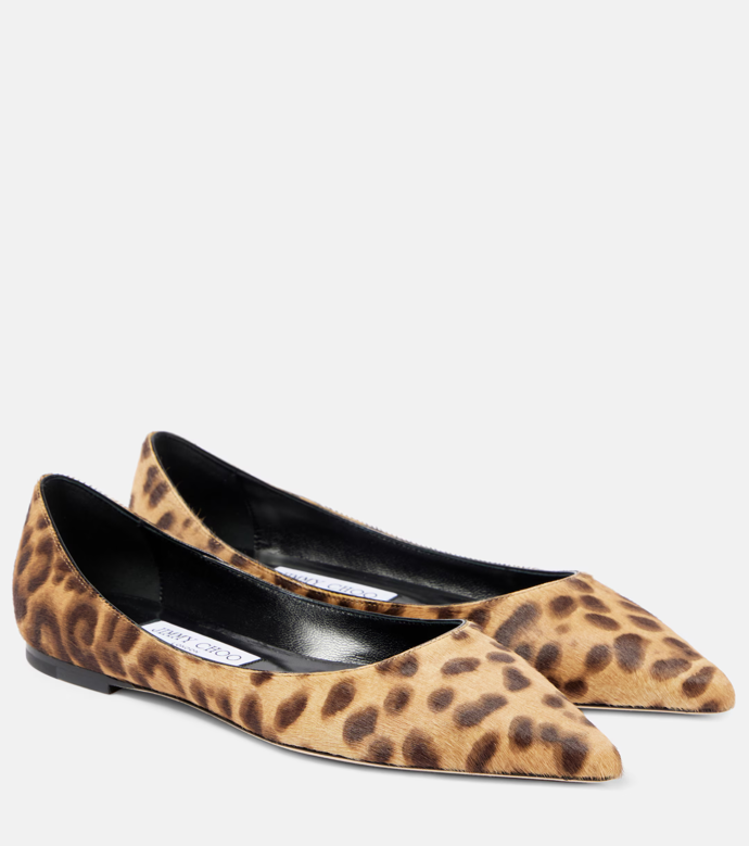 Leopardí baleríny, Jimmy Choo, MyTheresa, € 750