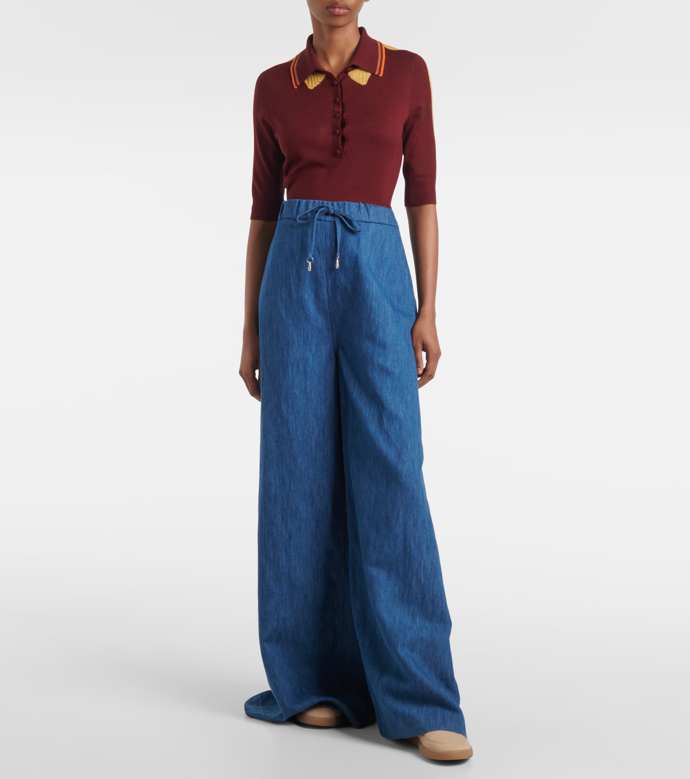 Volné kalhoty, Gabriela Hearst, MyTheresa, € 1,070