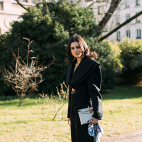 Paříž, streetstyle, SS25 Paříž, streetstyle, SS25