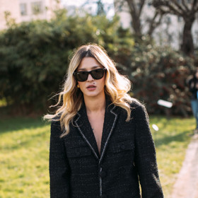 Paříž, streetstyle, SS25 Paříž, streetstyle, SS25