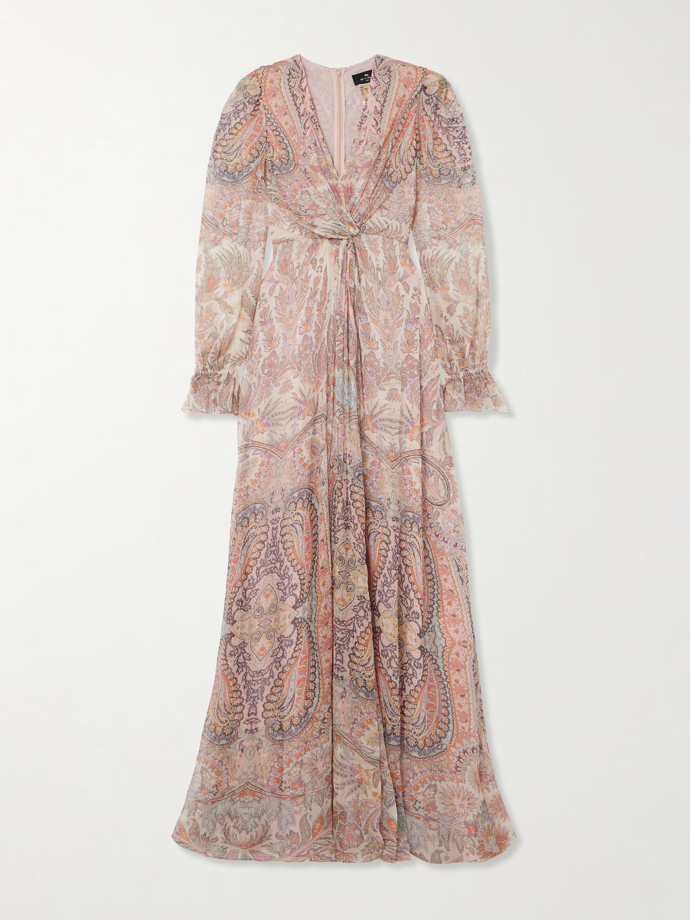 Hedvábné šaty, ETRO, Net-a-porter, €2,900 