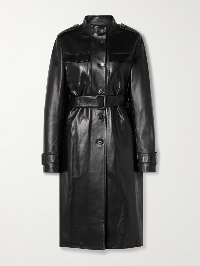 Celine belted leather trench coat, VERONICA DE PIANTE, Net-a-porter, €5,890