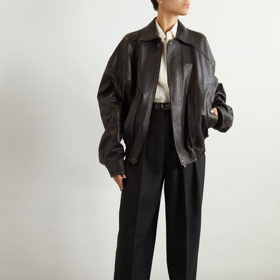 Kožená bunda, SAINT LAURENT, Net-a-porter, €5,330 Kožená bunda, SAINT LAURENT, Net-a-porter, €5,330