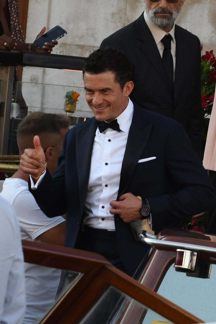  Orlando Bloom na svatbě Jeffa Bezose a Lauren Sanchez