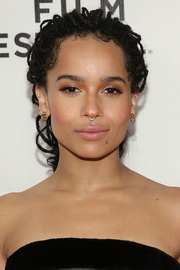  Zoe Kravitz před buccal fat removal