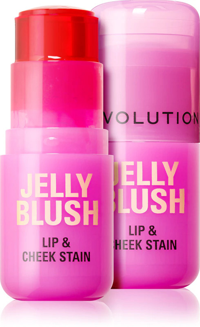 Jelly Blush, Makeup Revolution, Notino, 164 KčTvářenka v tyčince na rty i líčka s lehkou želé texturou a hydratačním složením. Obsahuje kyselinu hyaluronovou, aloe a extrakt z melounu. Dodá zdravý jas a snadno se vrství podle potřeby.