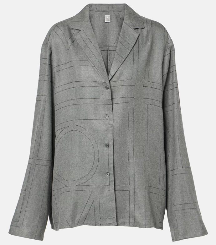 Monogram košile, Toteme, MyTheresa, € 460