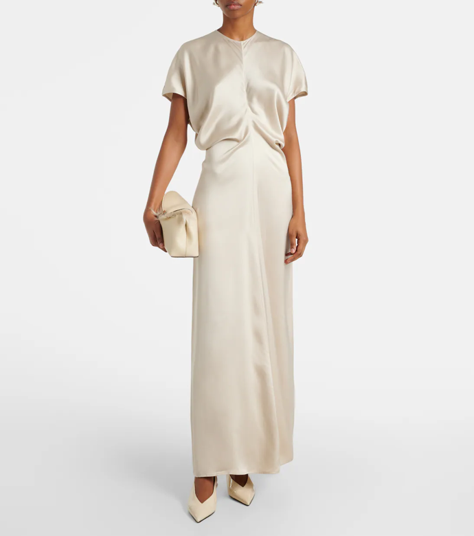 Šaty satin, Toteme, MyTheresa, € 650