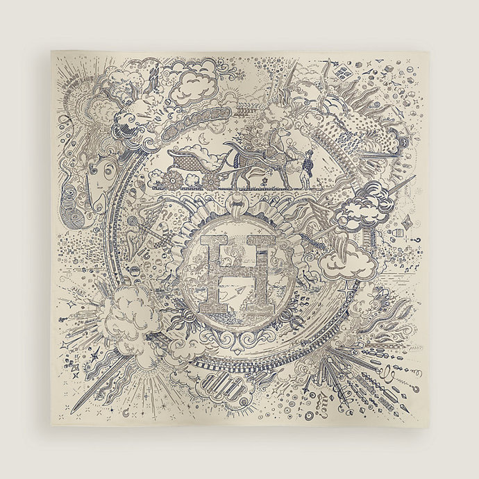 Please Hold The Line scarf 90, Hermès, 14 100 Kč