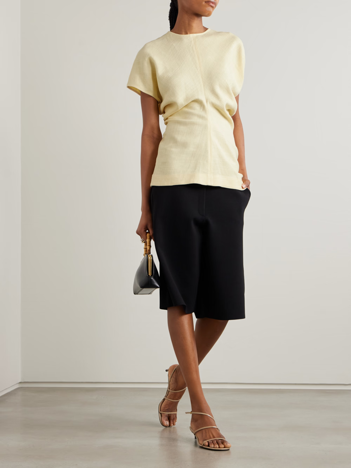 Gathered top, TOTEME, Net-a-porter, €420