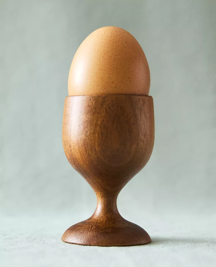 Dřevěný stojánek na vajíčko, ZARA Home, 119 Kč