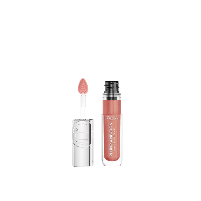 L’Oréal Paris, Plump Ambition lesk na rty pro větší objem s kyselinou hyaluronovou, Notino, 339 Kč 