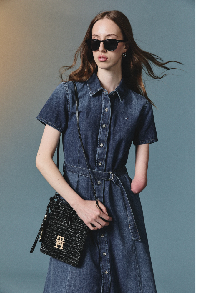 Midi shirt dress, Tommy Hilfiger, Zalando, 3 790 Kč