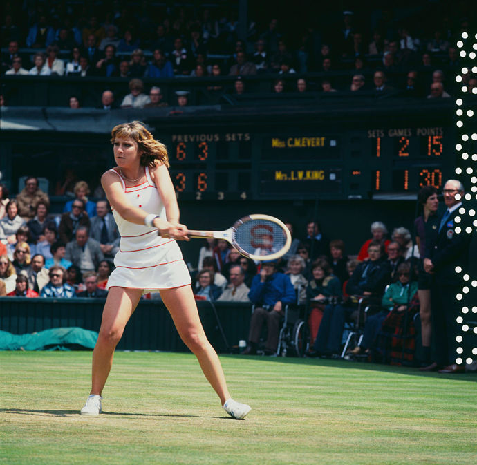 Chris Evert, Wimbledon, 1978