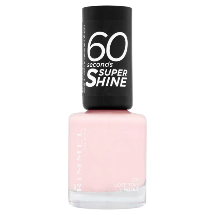 Bílý lak s fialovým nádechem, Rimmel London, Notino, 44 Kč 