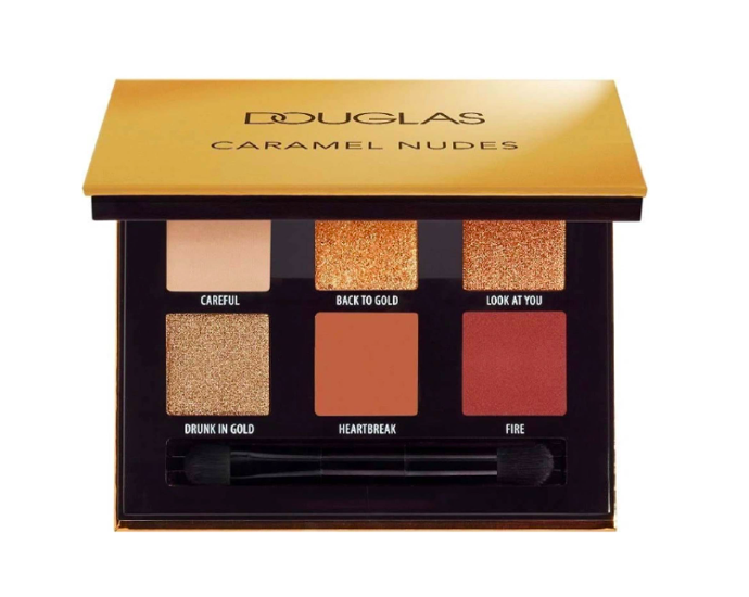  Paleta očních stínů Douglas Collection Caramel Nudes Palette, Douglas, 359 Kč