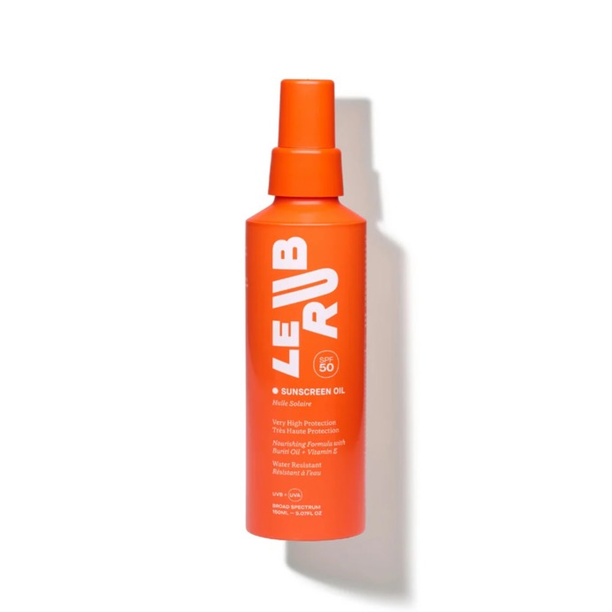  SPF 50 Sunscreen Oil, Le Rub, 1 140 KČ, prodává Byssine
