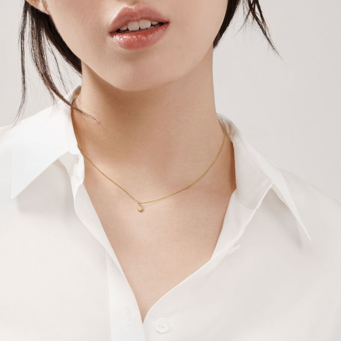Diamonds by the Yard® Pendant, Elsa Peretti®, Tiffany & Co., $1,625
