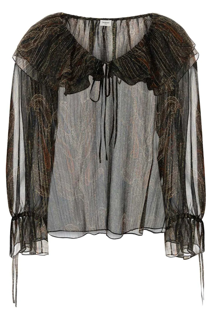 Blůza, Saint Laurent, Cettire, €1.765